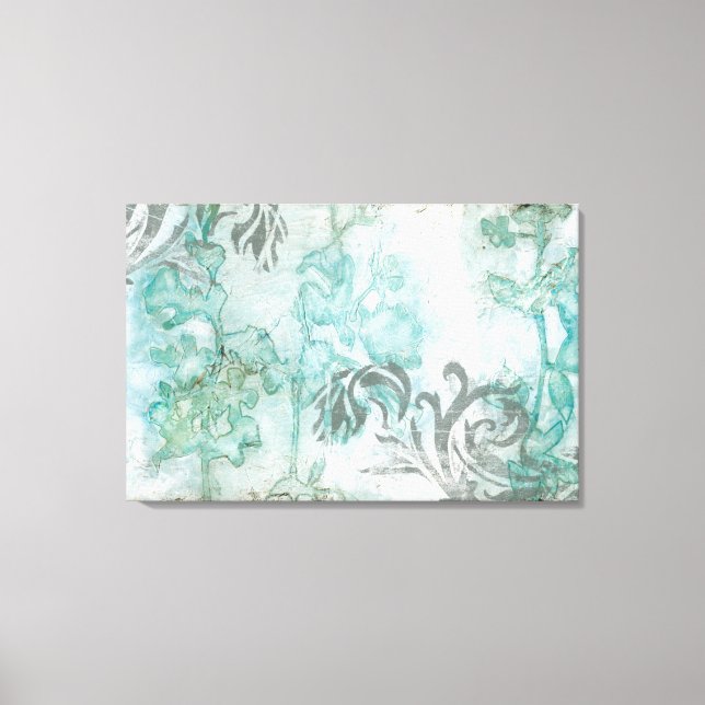 Spray mit nicht verzierter Blume III Leinwanddruck (Vorderseite)