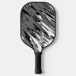 Spray Paint Dark Neutrals Pickleball Schläger