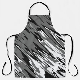 Spray Paint Dark Neutrals Schürze