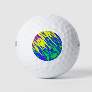 Spray Paint Mardi Gras Blue Golfball