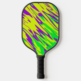Spray Paint Mardi Gras Pickleball Schläger