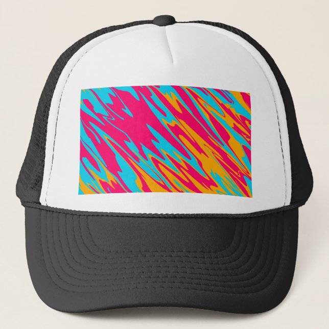Spray Paint Sorbet Truckerkappe (Vorderseite)