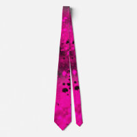 Spray Paint Spritzer Effect Neck Tie