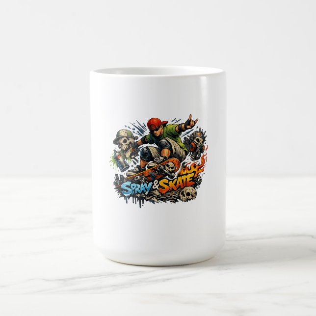 Spray & Skate Chaos Kaffeetasse (Mittel)