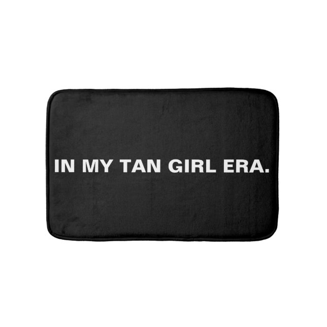 Spray Tan Artist Tent Mat Badematte (Vorderseite)