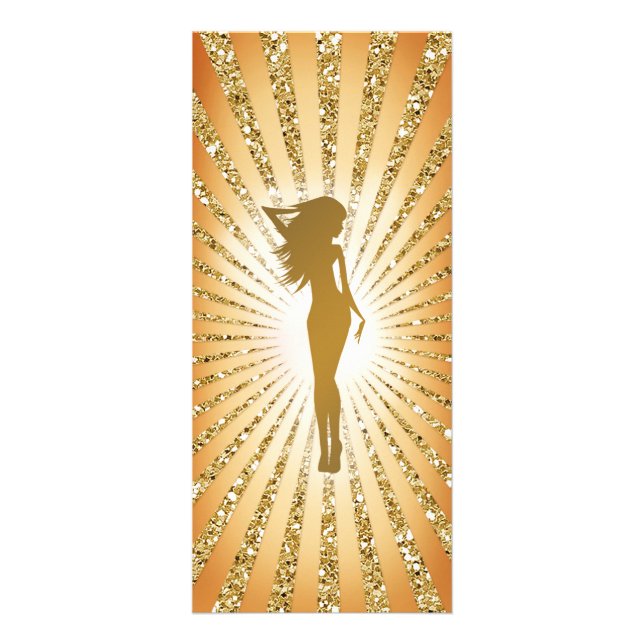 Spray-TAN-Gestell-Karte des Sonnendurchbruch-311 Werbekarte (Vorne)