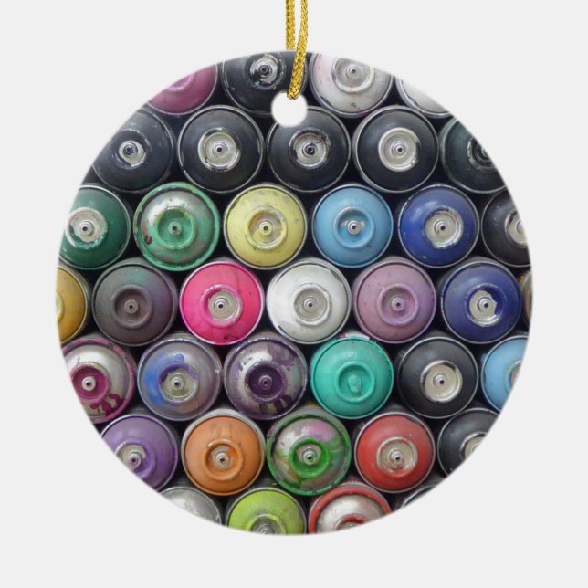 Spraydosen Keramik Ornament (Vorne)