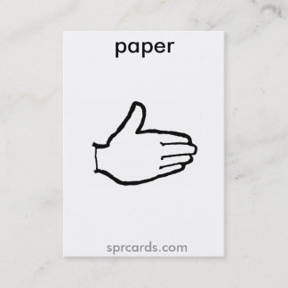 sprcards-papercard visitenkarte
