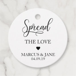 Spread die Liebe, Konfitüre, Honig, Gastgeschenk H Geschenkanhänger