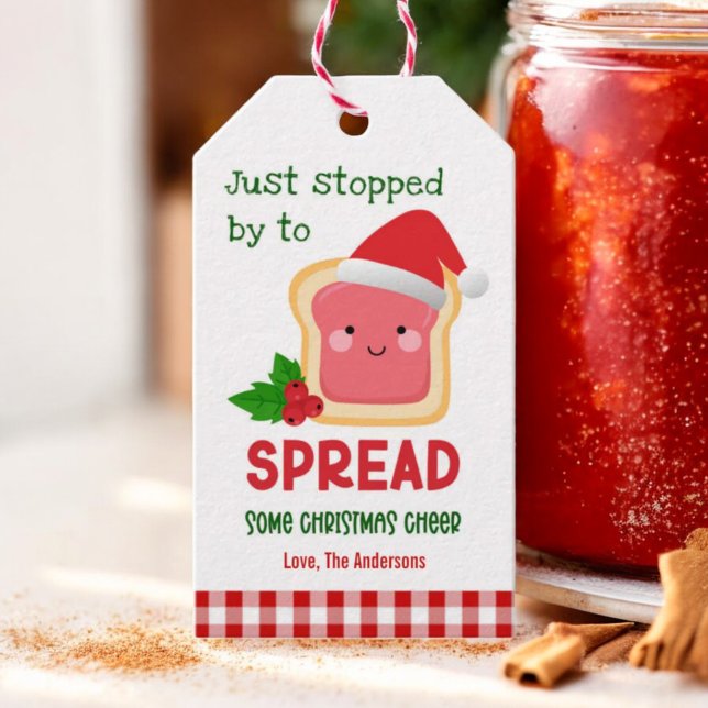 Spread Einige Weihnachts-Chef Weihnachts-Jam Geschenkanhänger (Von Creator hochgeladen)