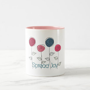 Spread Joy Zweifarbige Tasse