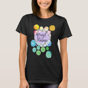 Spread Kindness Watercolor Pastel Inspirierte Lieb T-Shirt
