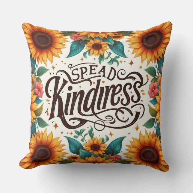 Spread-Liebe dekorative Throw Kissen (Vorderseite)