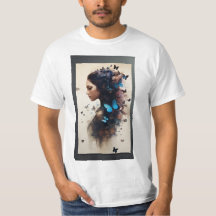 Spread Your Wings" - Inspirational Butterfly-Hemd