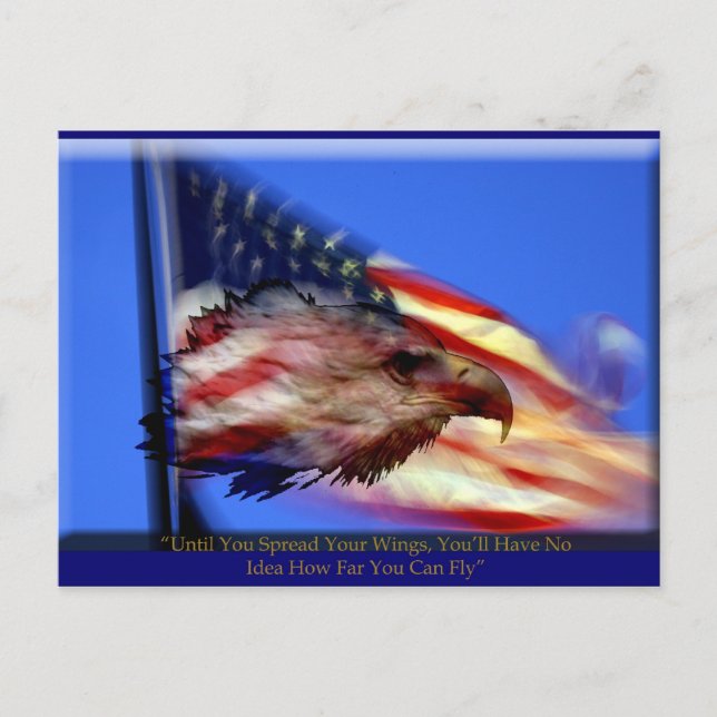 Spread Your Wings Postcard Postkarte (Vorderseite)
