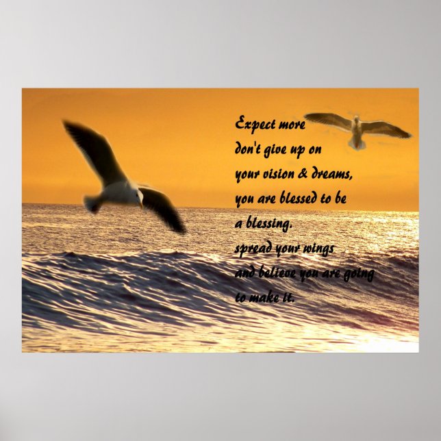 Spread your wings_Poster_ByElenne Boothe Poster (Vorne)
