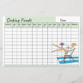 Spreadsheet zum niedlichen Branding-Fonds Briefpapier