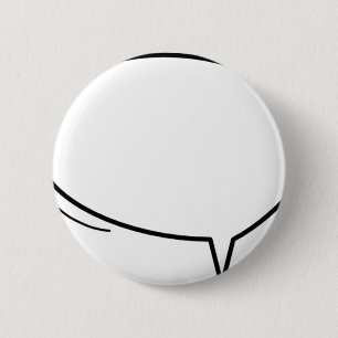 Sprechblase - Fügen Sie Ihren eigenen Text hinzu! Button