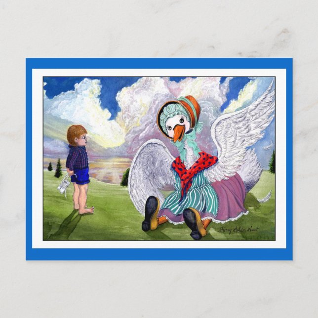 Sprechen mit Muttergoose Postcard Postkarte (Vorderseite)