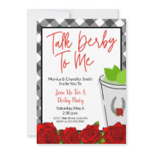 Sprechen Sie Derby mit Me Racing Party Rose Karier