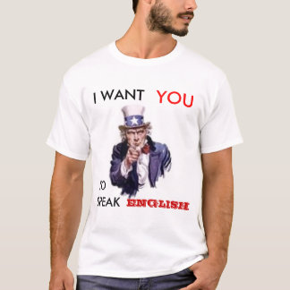 Sprechen Sie Englisch T-Shirt