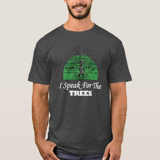 Sprechen Sie für die Umgebung des Planeten Erde de T-Shirt