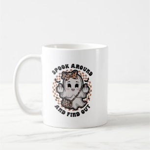 Sprechen Sie herum und finden Sie heraus Kaffeetasse
