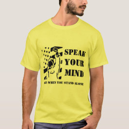 Sprechen Sie Ihren Verstand T-Shirt