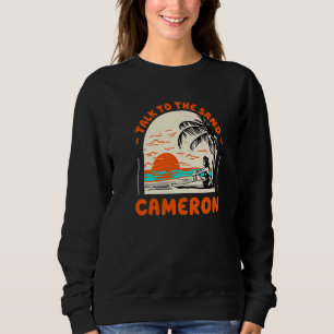 Sprechen Sie mit dem Sand Cameron Beach Louisiana Sweatshirt