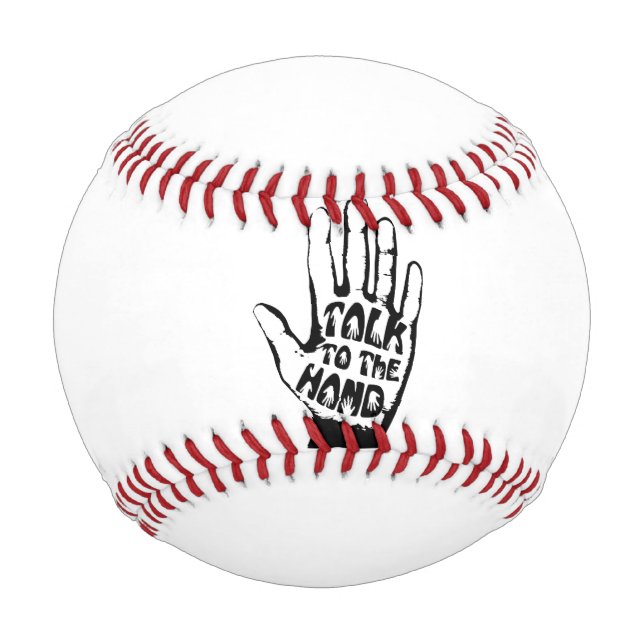 Sprechen Sie mit der Hand Baseball (Vorderseite)