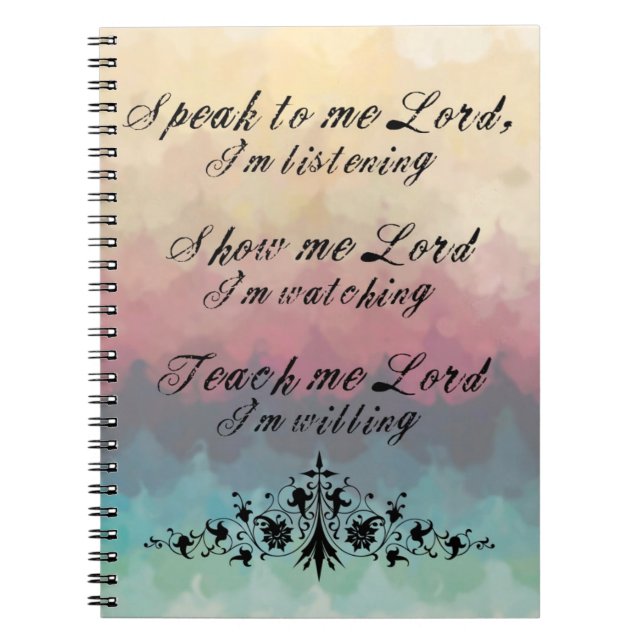 Sprechen Sie mit mir Buch Lord-Anmerkung (Vorderseite)