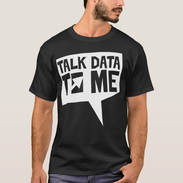 Sprechen Sie mit mir Science Scientist Analysis Ge T-Shirt (Vorderseite)