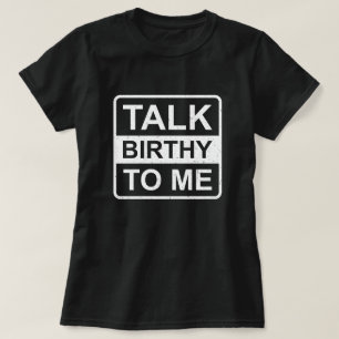 Sprechen Sie mit mir über sonnige Arbeit und Leist T-Shirt