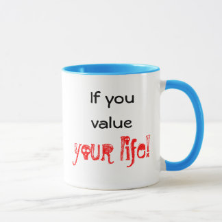 sprechen Sie nicht mit mir vor 11.am Tasse
