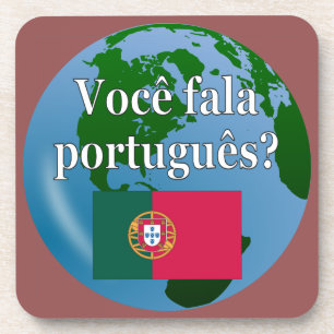 Sprechen Sie Portugiesen? auf portugiesisch. Untersetzer