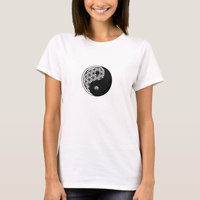 Sprechen Sie weniger/ fühlen Sie sich mehr /vertei T-Shirt (Vorderseite)