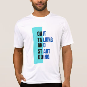 SPRECHEN UND T - SHIRT STARTEN