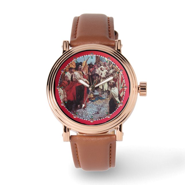 SPRECHEN WIE EIN PIRAT ARMBANDUHR (Vorderseite)