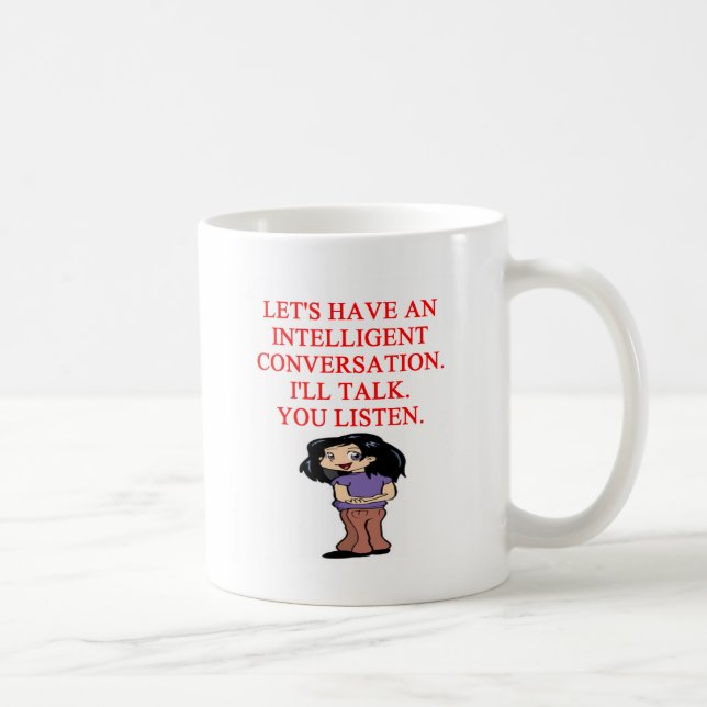 sprechenbeleidigung kaffeetasse (Rechts)