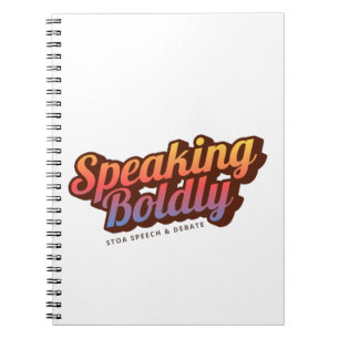 Sprechende Bolly Sunset-Notebook Notizblock