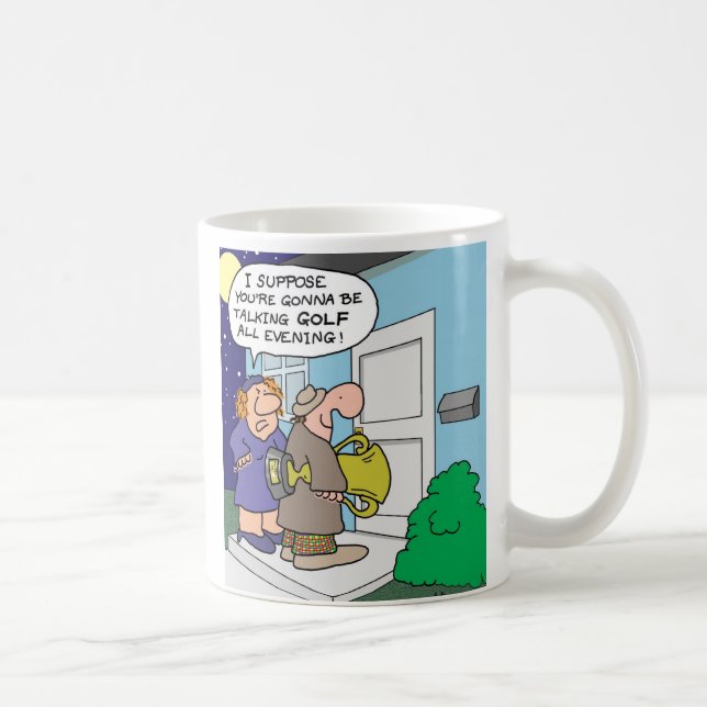 Sprechengolf Kaffeetasse (Rechts)