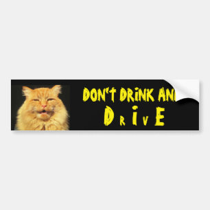 Sprechenkatze sagt trinken nicht und DIE (Antrieb) Autoaufkleber