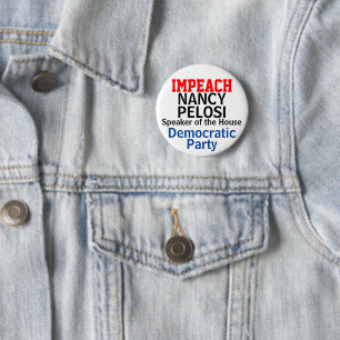 Sprecherin des Repräsentantenhauses Pelosi EDIT NA Button