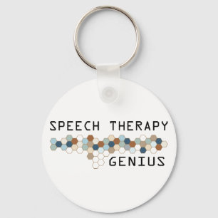 Sprechtherapie Genie Schlüsselanhänger