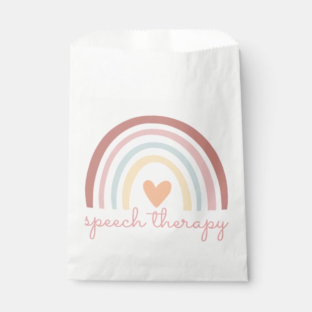 Sprechtherapie I Geschenktütchen (Vorderseite)