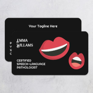 Sprechtherapie Visitenkarte