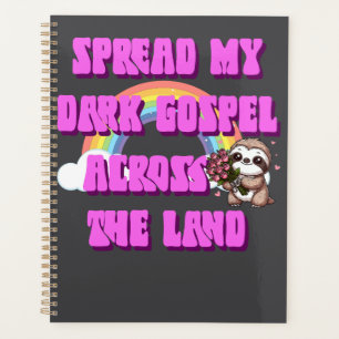 Spreizen Sie mein dunkles Evangelium über die Land Planer