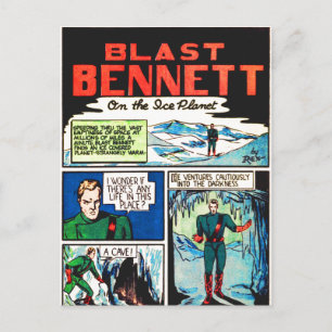 Spreng Bennett auf dem Eisplaneten, Seite 7 Postkarte