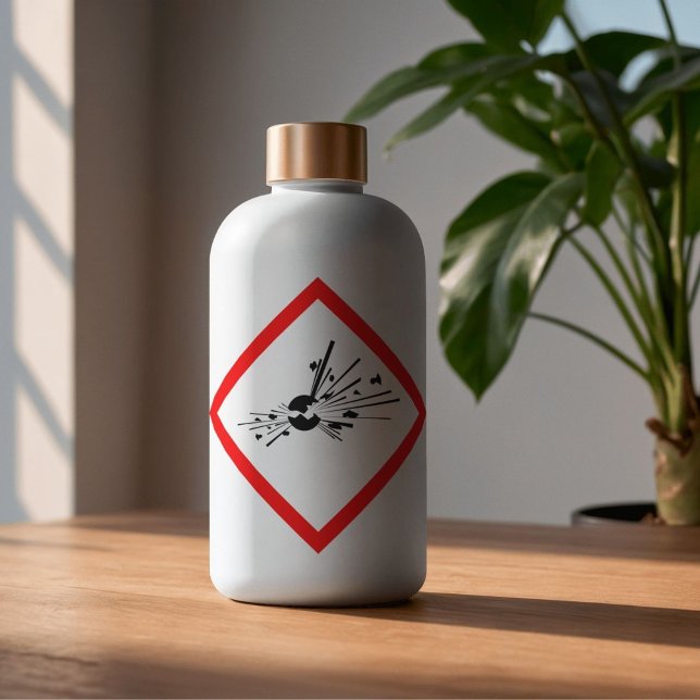 Sprengbombe - GHS-Siegel Aufkleber (Von Creator hochgeladen)