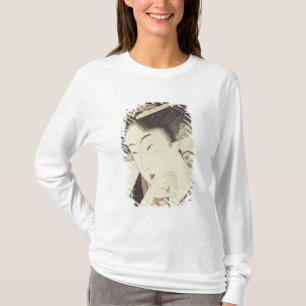 Sprengen Sie Porträt der Heldin Kioto des Itoya T-Shirt